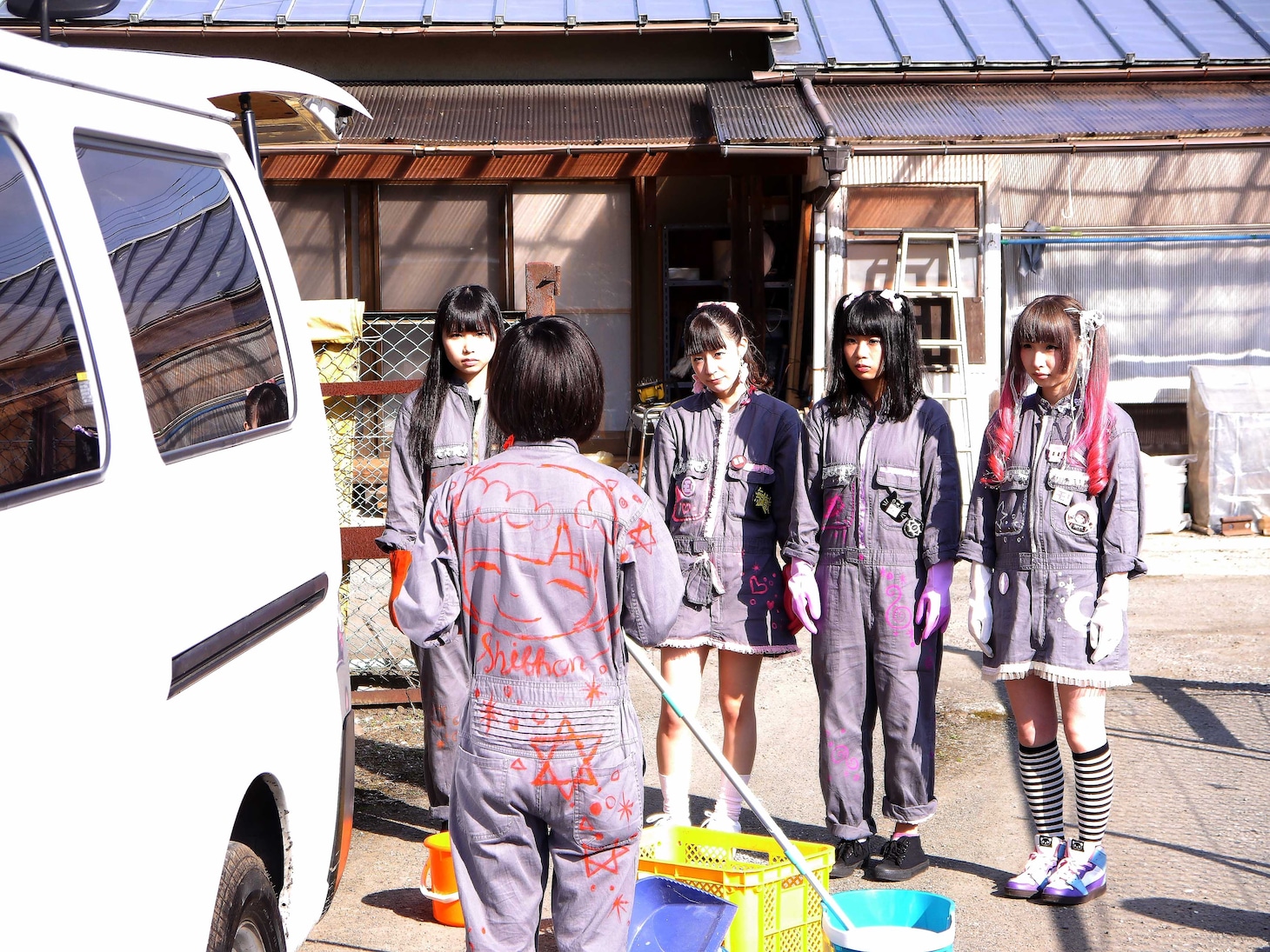 「女の子よ死体と踊れ」のワンシーン。 (c)2015 YOU'LL MELT MORE ! Film Partners