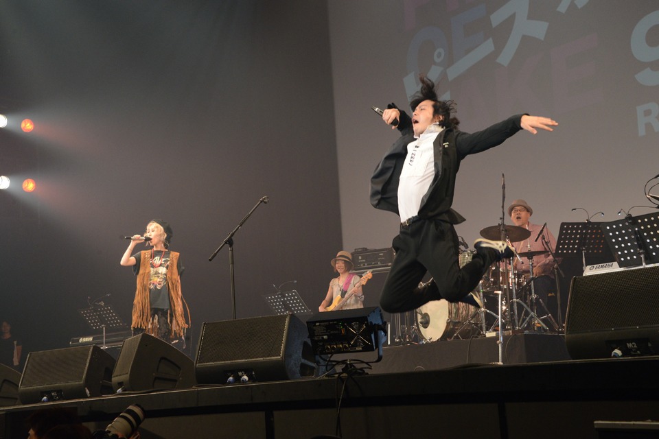 映画「ピース オブ ケイク」公開直前上映イベントの様子。