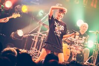 8月27日に行われた「Amazing Battle Royal」でのひめキュンフルーツ缶のステージ。（撮影：西槙太一）