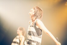 8月27日に行われた「Amazing Battle Royal」でのひめキュンフルーツ缶のステージ。（撮影：西槙太一）