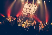 8月27日に行われた「Amazing Battle Royal」でのひめキュンフルーツ缶のステージ。（撮影：西槙太一）