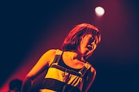 8月27日に行われた「Amazing Battle Royal」でのひめキュンフルーツ缶のステージ。（撮影：西槙太一）