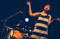 8月27日に行われた「Amazing Battle Royal」でのひめキュンフルーツ缶のステージ。（撮影：西槙太一）