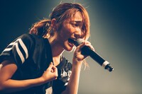 8月28日に行われた「ひめキュン祭 ～ 大江戸アイドロール！SPECIAL 其の参」でのひめキュンフルーツ缶のステージ。（撮影：西槙太一）