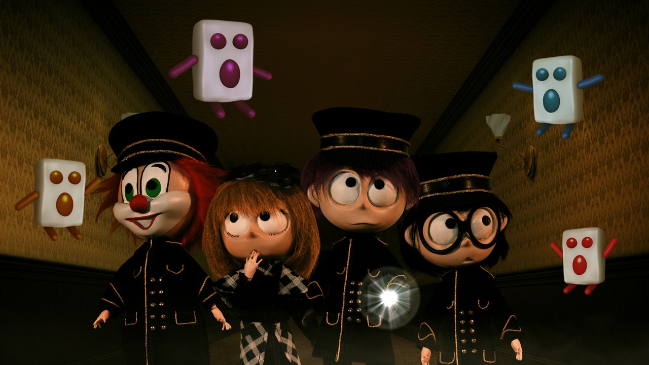 「ぷっちょ」の新テレビCM「SEKAI NO OWARI 絵画」篇のワンシーン。