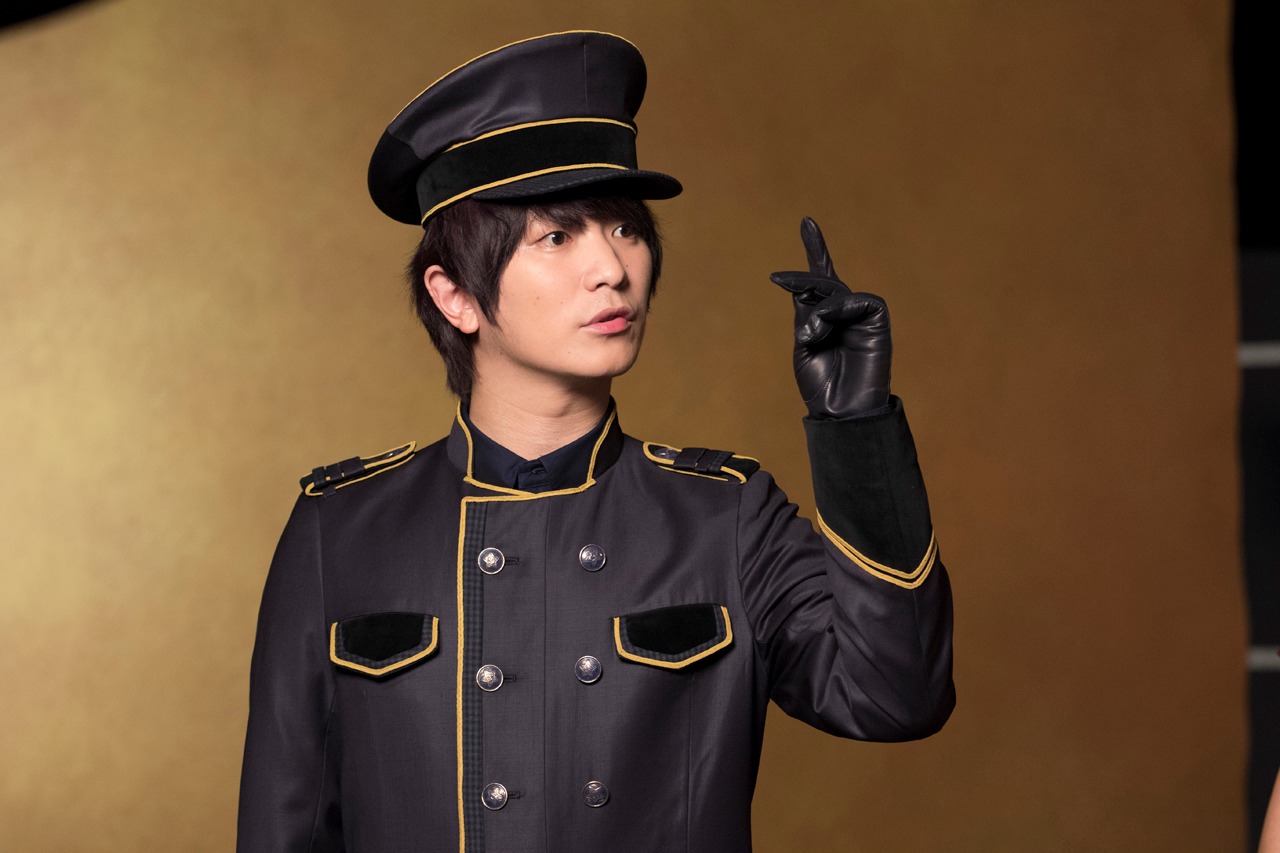 CM撮影中のFukase。