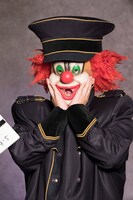 CM撮影中のDJ LOVE。