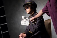 CM撮影中のNakajin。