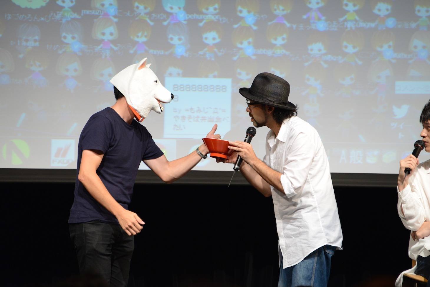 「よっ久しぶり！ニコじゃん渦と渦スペシャル」の様子。