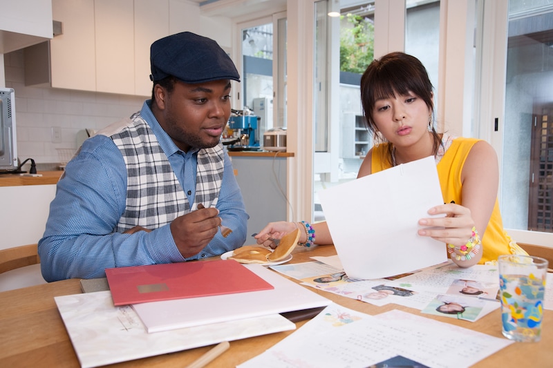 ドラマ「最強のふたり～京都府警 特別捜査班～」のワンシーン。