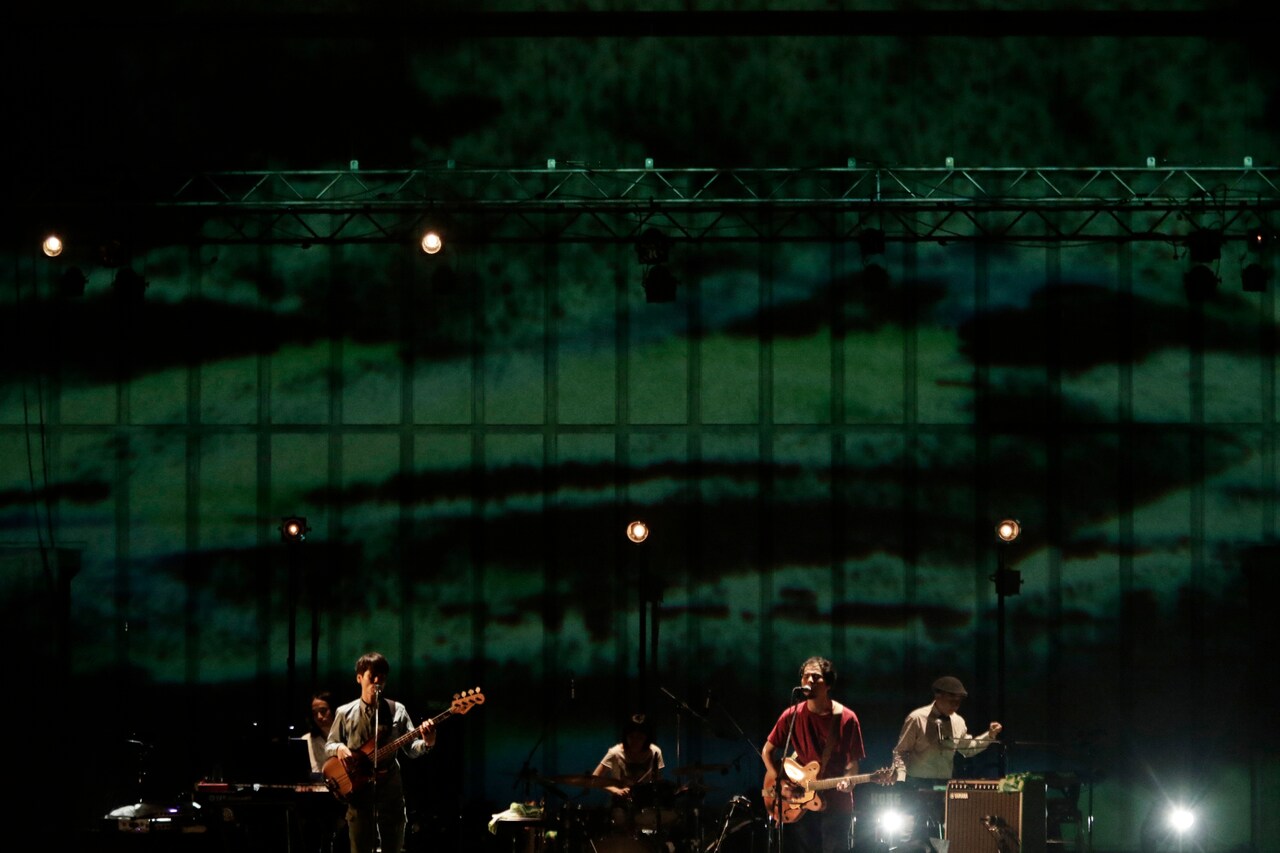 キセル「野音でキセル 2015」の様子。（撮影：三浦知也）