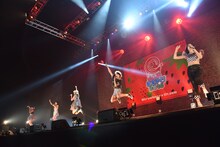 ベイビーレイズJAPANによるライブの様子。