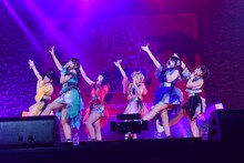 妄想キャリブレーションによるライブの様子。