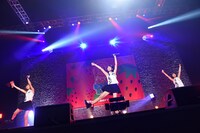 nanoCUNEによるライブの様子。