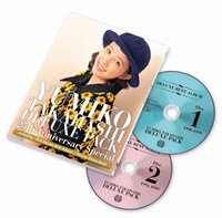 高橋由美子「DELUXE PACK 25th Anniversary Special」のパッケージとCD。