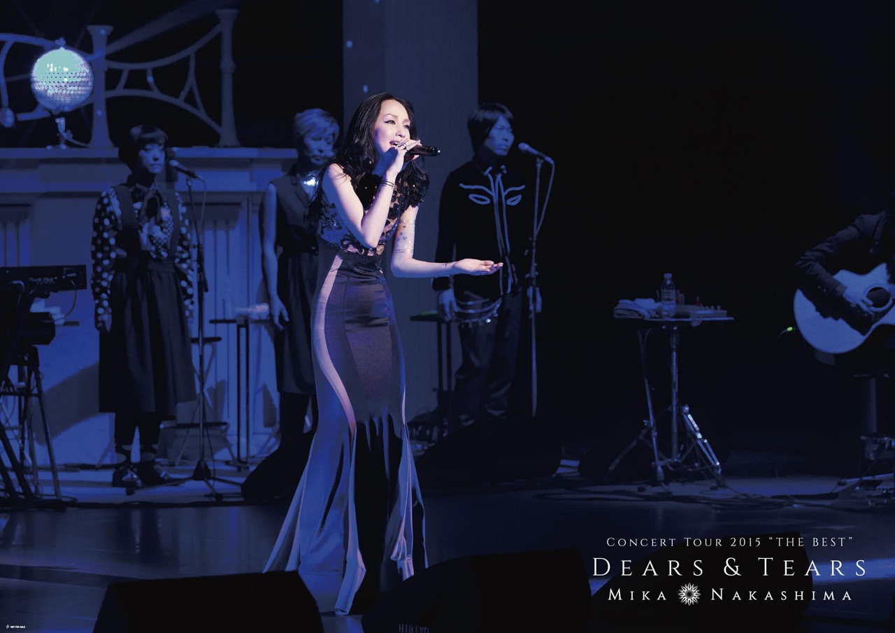 「MIKA NAKASHIMA CONCERT TOUR 2015 “THE BEST”～DEARS & TEARS～」購入者特典ポスター裏面