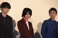 舞台挨拶の様子。