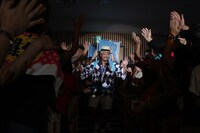 9月5日公演よりキヨサク（MONGOL800）。 （写真提供：HIGH WAVE）