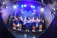 ぷちぱすぽ☆1stフリーワンマンライブ「アイドルはスポーツだ！」の様子。