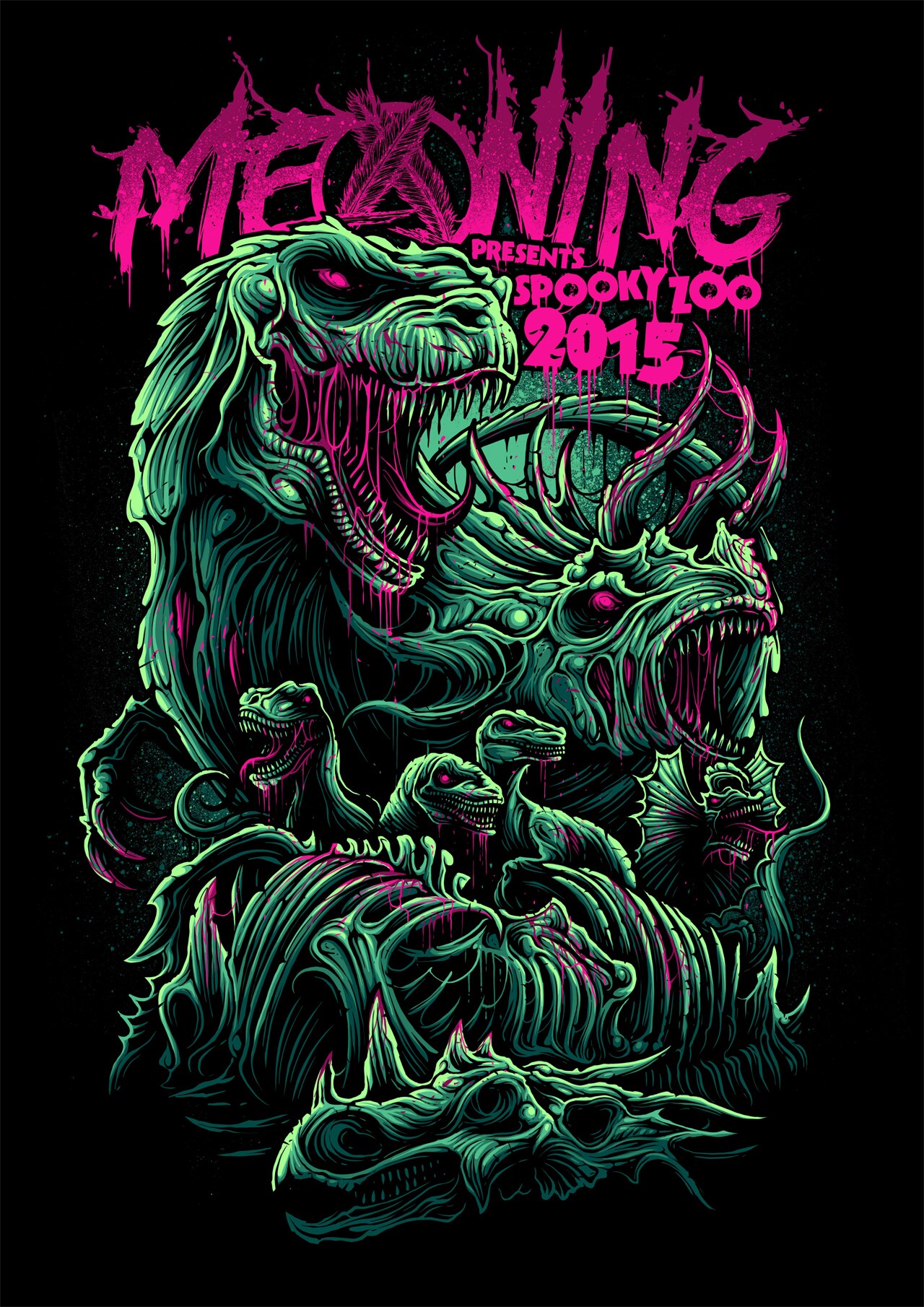 MEANING主催「SPOOKY ZOO」にdust、loco、G-FREAKら