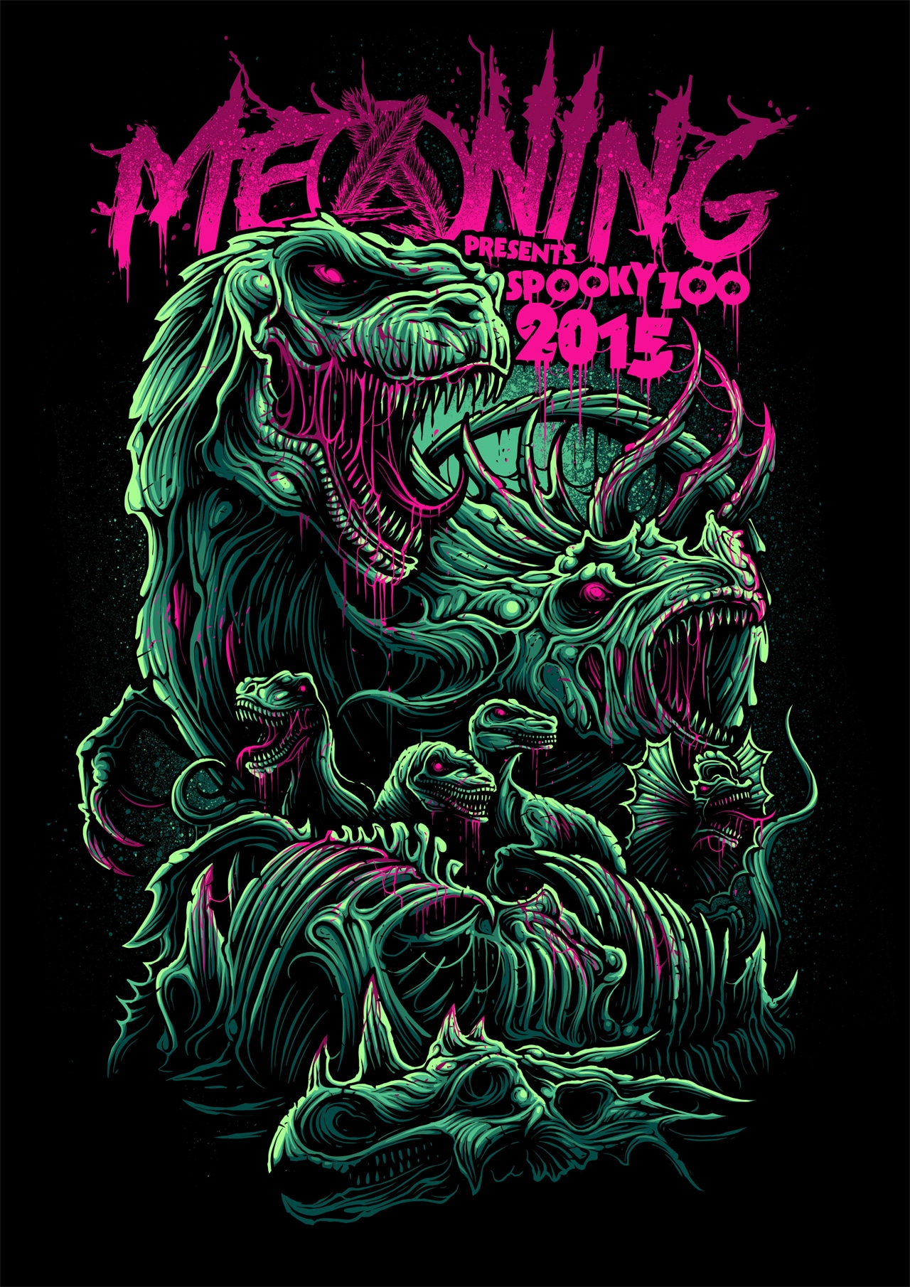 「MEANING pre"SPOOKY ZOO 2015"」メインビジュアル