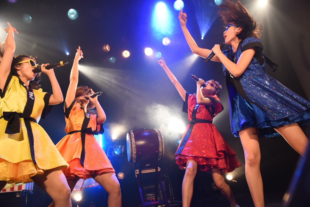 「はっちゃけ祭り～まだまだ夏は終わらない!!～」の様子。