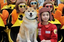 「ピクセル」主題歌イベントに登壇した三戸なつめとまる。