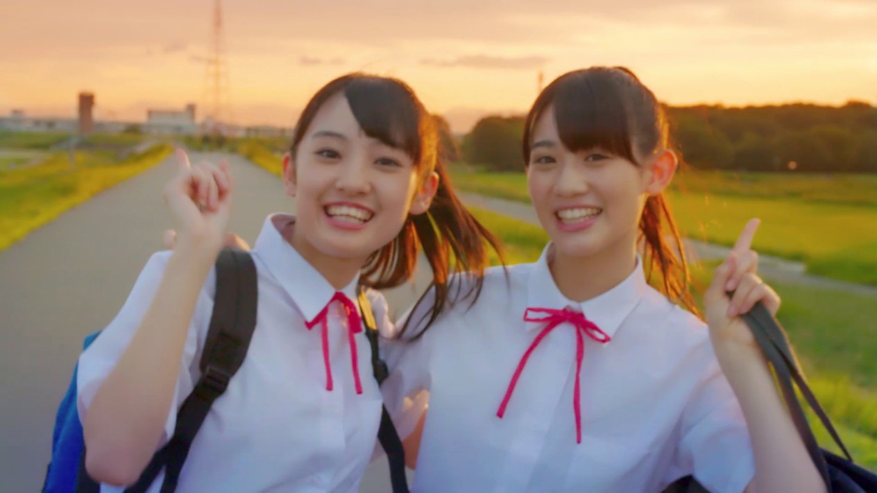 チームしゃちほこ「BASYAUMA ROCK」ミュージックビデオのワンシーン。