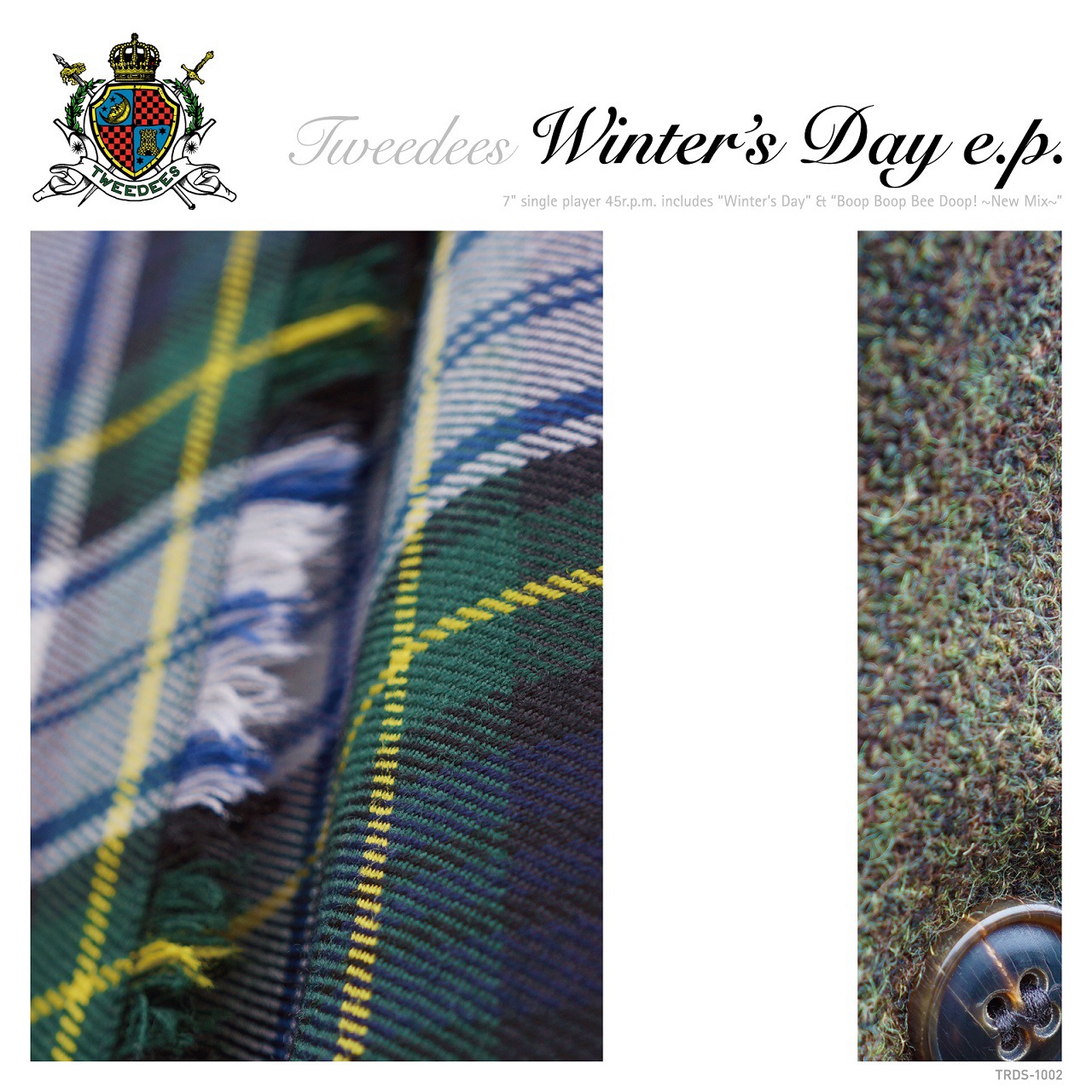 TWEEDEES「Winter's Day / Boop Boop Bee Doop! ～New Mix～」ジャケット