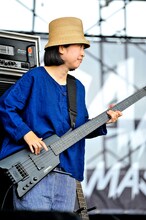 bonobosのライブの様子。（撮影：河上良）