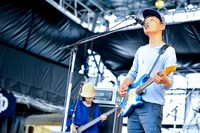 bonobosのライブの様子。（撮影：河上良）