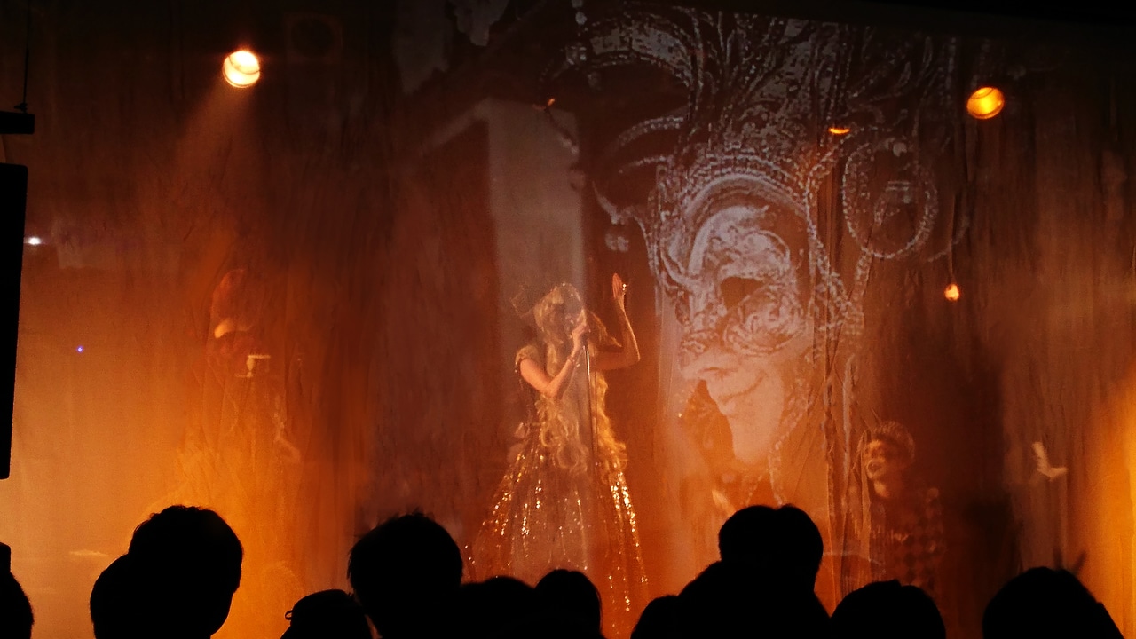 六弦アリスのワンマンライブ「Secret Twilight Theater」の様子。（提供：ツクルノモリ）