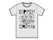 Nao☆（Negicco）の手描きイラストによる「ZEPPIN vol.1」スペシャルコラボTシャツ。