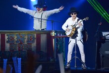 DJ LOVEとNakajin。（Photo by MTV Asia & Alec Wong）