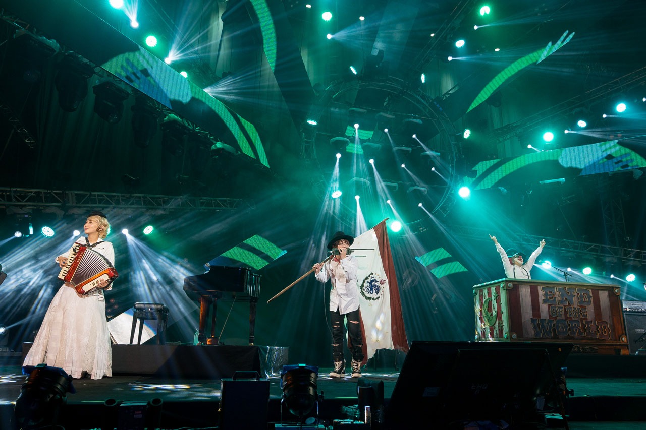 SEKAI NO OWARI（Photo by MTV Asia & Aloysius Lim）