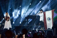 SaoriとFukase。（Photo by MTV Asia & Alec Wong）