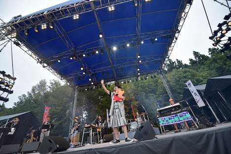 レキシのステージの様子。（撮影：田中聖太郎）