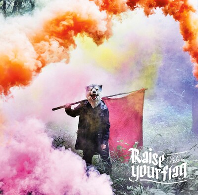今週の人気画像7位は「MAN WITH A MISSIONニューシングルに全編日本語詞の新曲」より、MAN WITH A MISSION「Raise your flag」初回限定盤ジャケット。