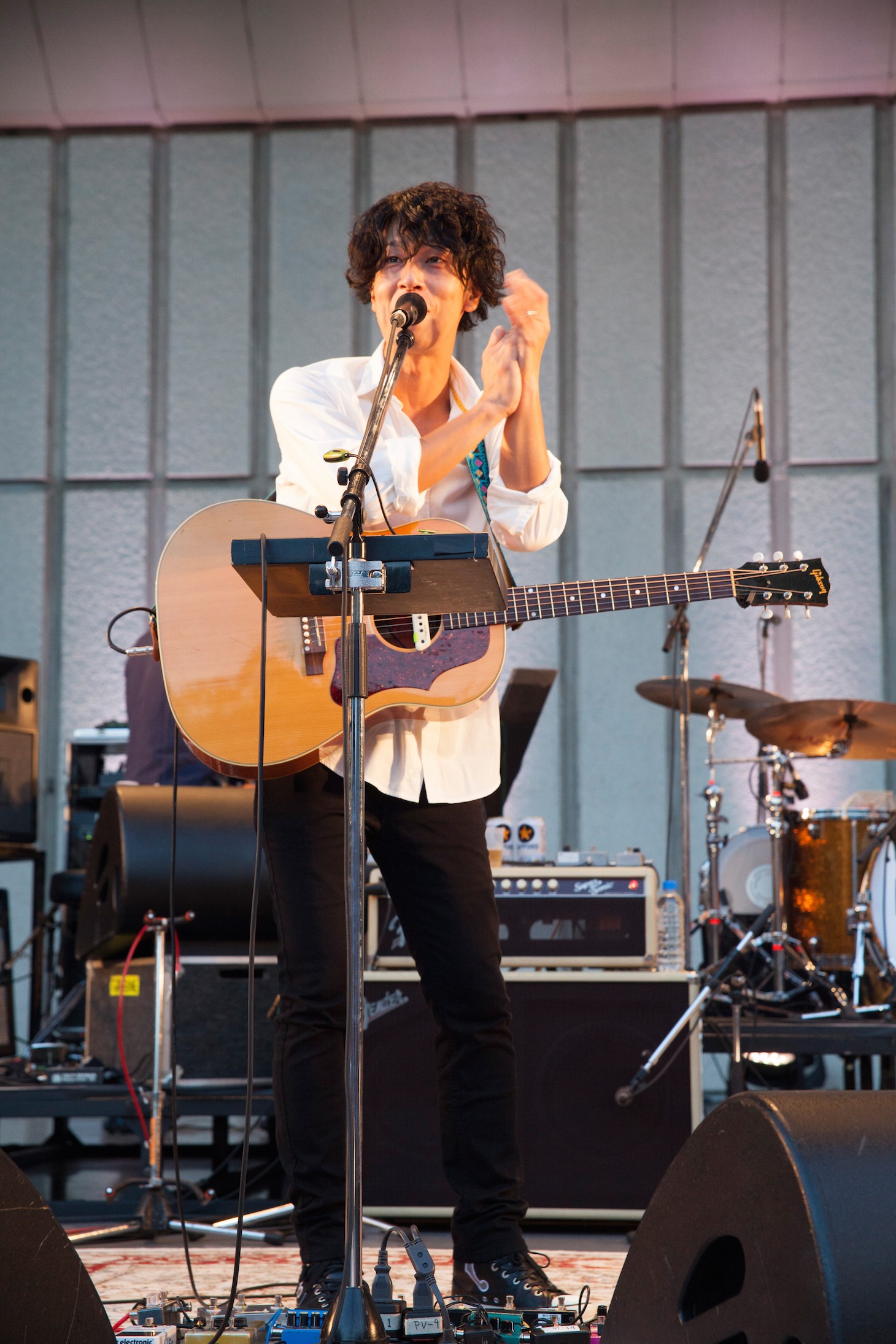 田中和将（Vo, G）（撮影：大森克己）