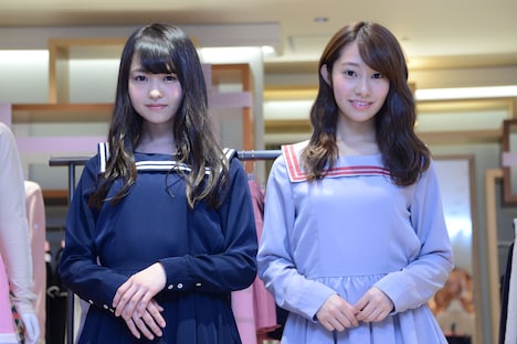 左から伊藤万理華、桜井玲香。