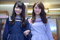 左から伊藤万理華、桜井玲香。