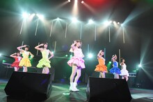 「愛乙女★DOLL 6thワンマンライブin渋谷公会堂～君と見る七色の流れ星☆願いを込めて歌う歌！聴かなきゃ“こうかい”しちゃうぞ！」の様子。