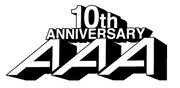 「AAA 10th ANNIVERSARY」ロゴ