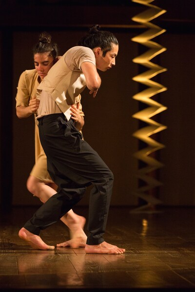 「JUDAS, CHRIST WITH SOY ユダ、キリスト ウィズ ソイ～太宰治『駈込み訴え』より～」のワンシーン。（Photo by Matron）