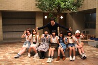 「表参道高校合唱部！」撮影現場での様子。