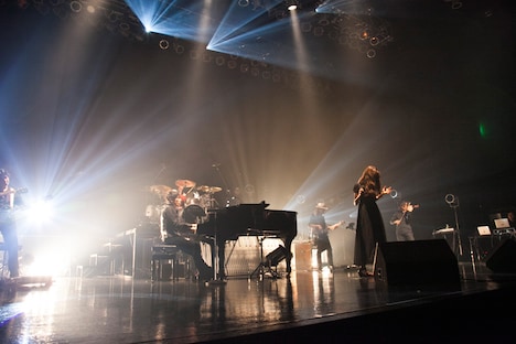 「澤野弘之 LIVE 2015 [nZk]003」Aimer出演時の様子。（写真提供：SME Records）
