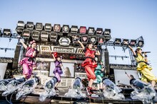 ももいろクローバーZ（撮影：青木カズロー）