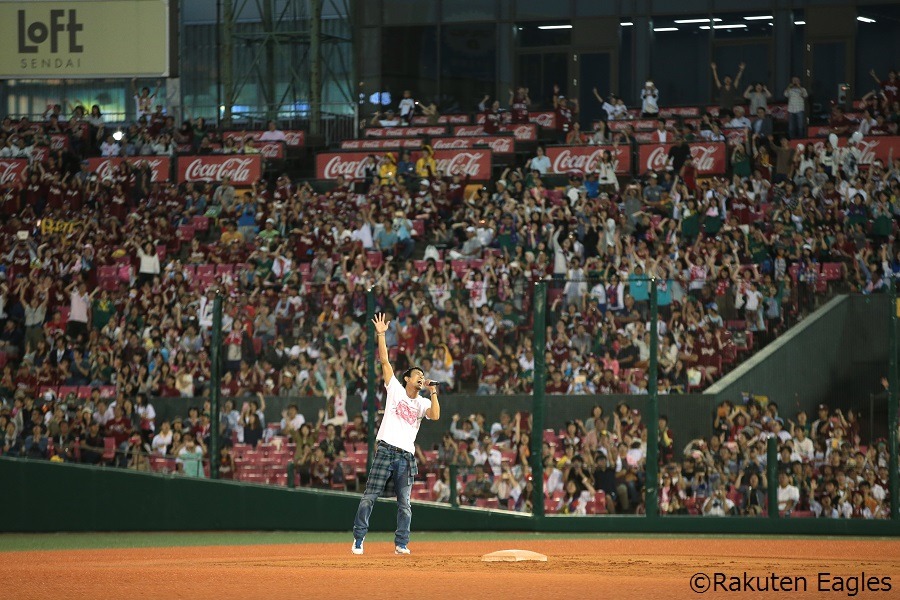 ファンキー加藤 (c)Rakuten Eagles