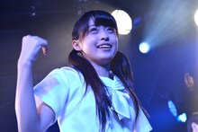 アイドルネッサンスとして最後のパフォーマンスを披露した橋本佳奈。