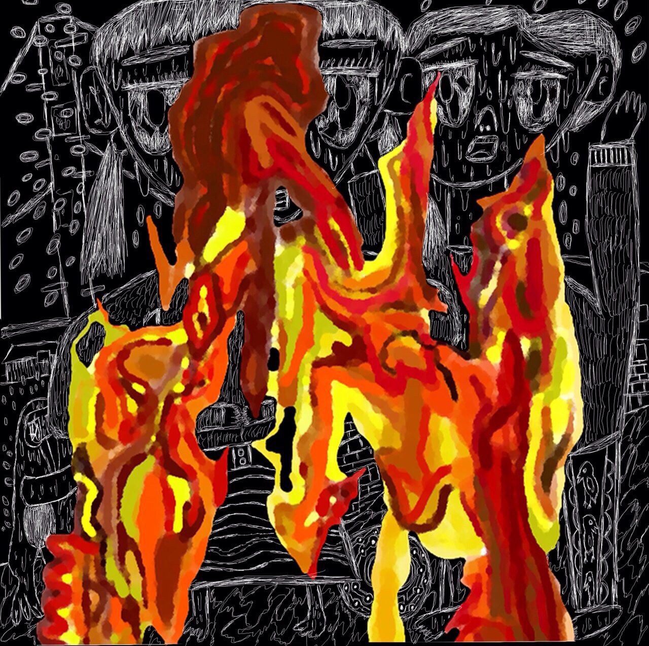 NATURE DANGER GANG「THE INFELNO」ジャケット
